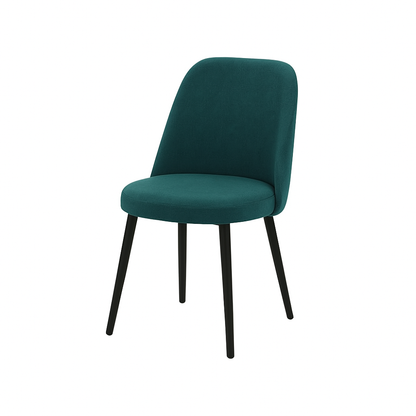 Scaun catifea ALBASTRA | model ELA