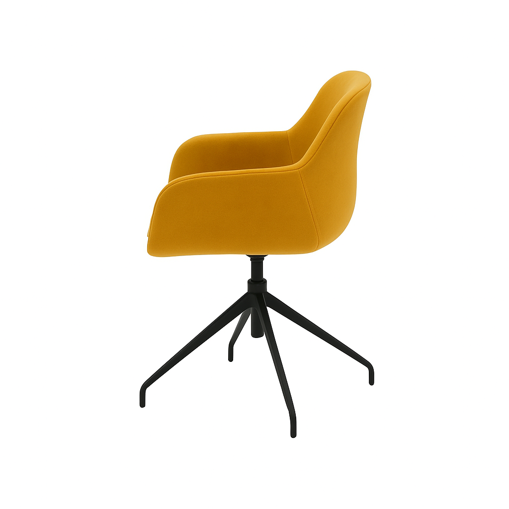 Scaun catifea ALBASTRA | model FEBE