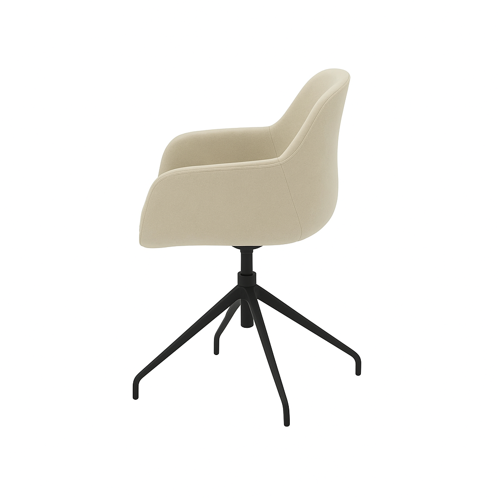 Scaun catifea ROZ | model FEBE