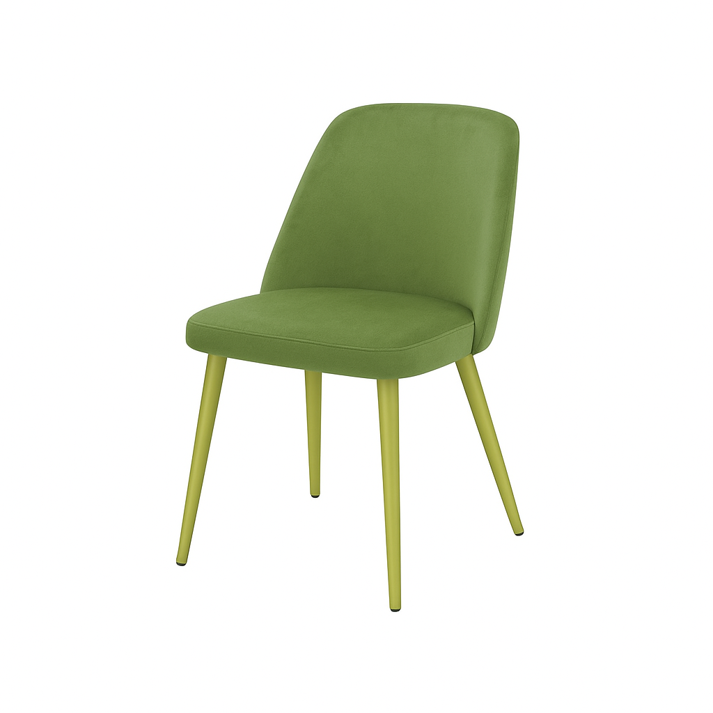 Scaun catifea ROZ | model FOX