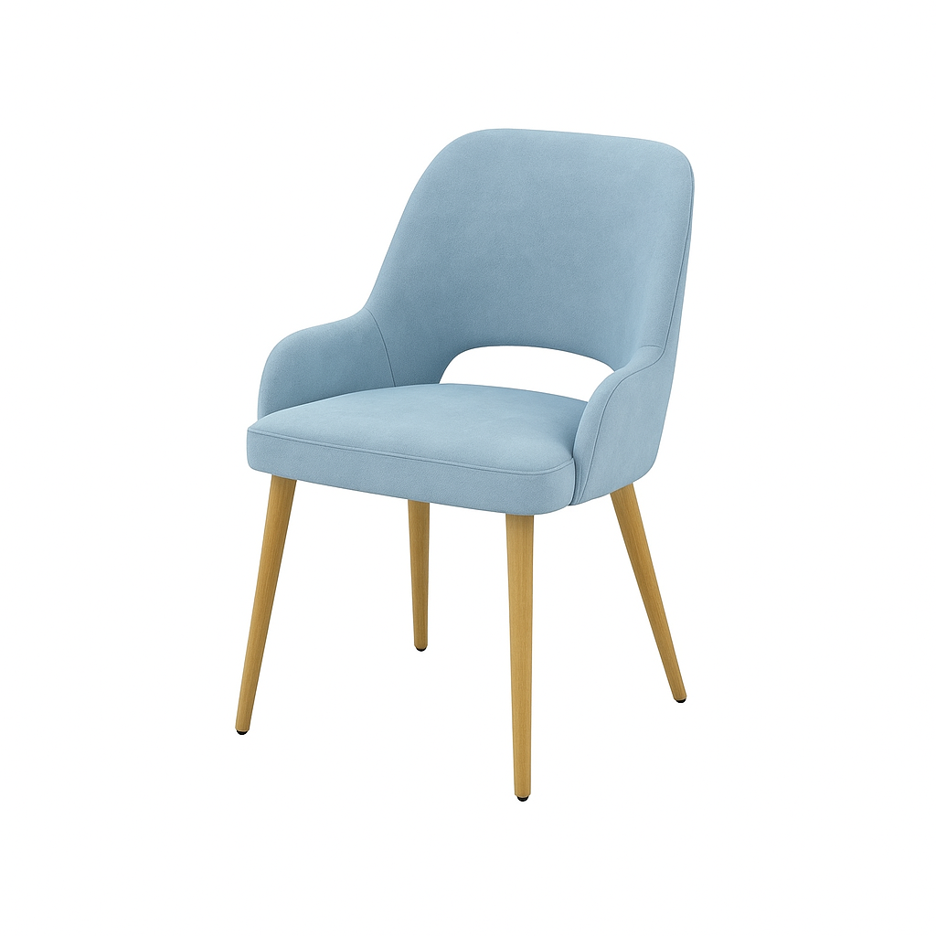 Scaun catifea BORDO | model HUGO