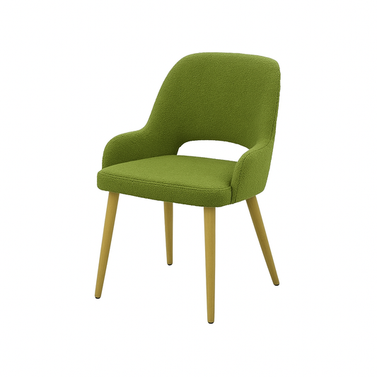 Scaun catifea VERDE | model HUGO