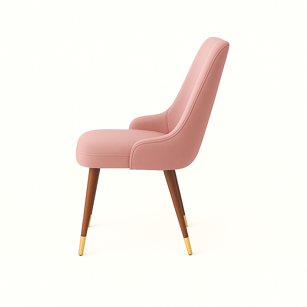 Scaun catifea GALBENA | model MIRAY