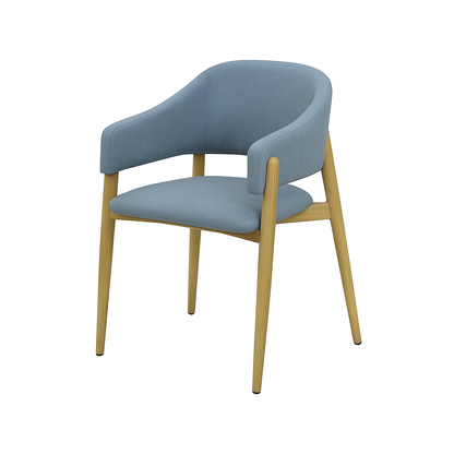 Scaun catifea GALBENA | model ALMA