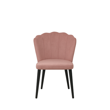 Scaun catifea ROZ | model ARIA