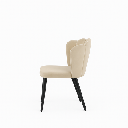 Scaun catifea ALBASTRA | model ARIA