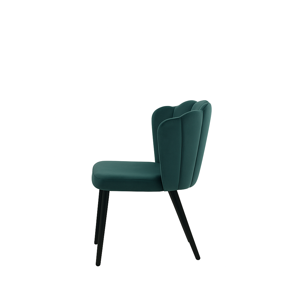 Scaun catifea ALBASTRA | model ARIA