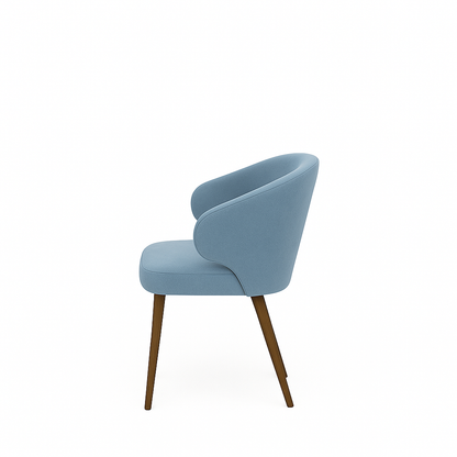 Scaun catifea VERDE | model CAPRICE