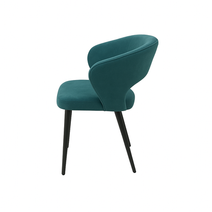 Scaun catifea ALBASTRA | model CASIUS