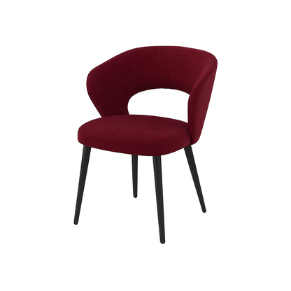 Scaun catifea GALBENA | model CASIUS