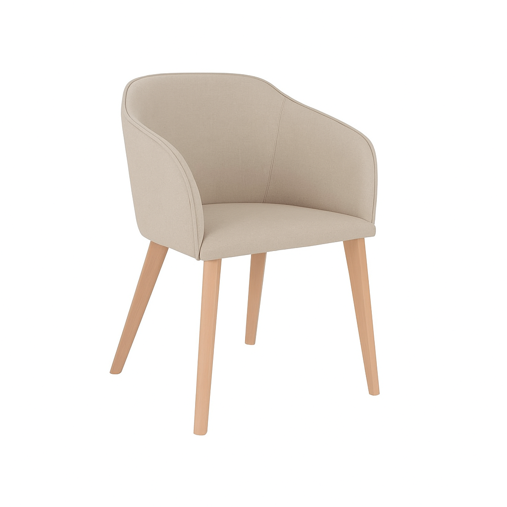 Scaun catifea GALBENA | model CROCO