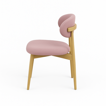 Scaun catifea GALBENA | model MELISSA