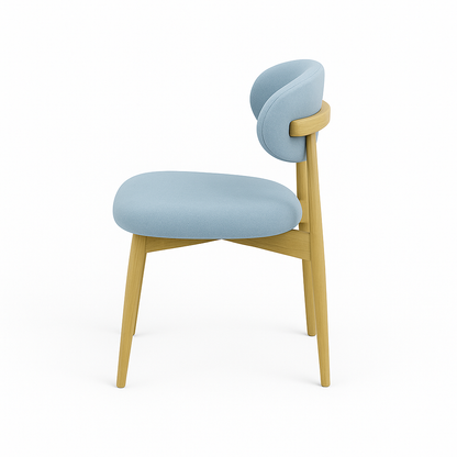 Scaun catifea GALBENA | model MELISSA