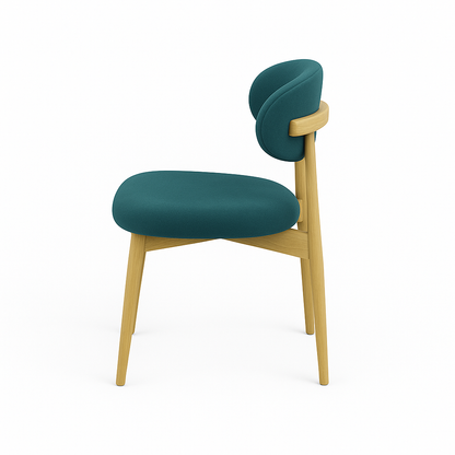 Scaun catifea ALBASTRA | model MELISSA