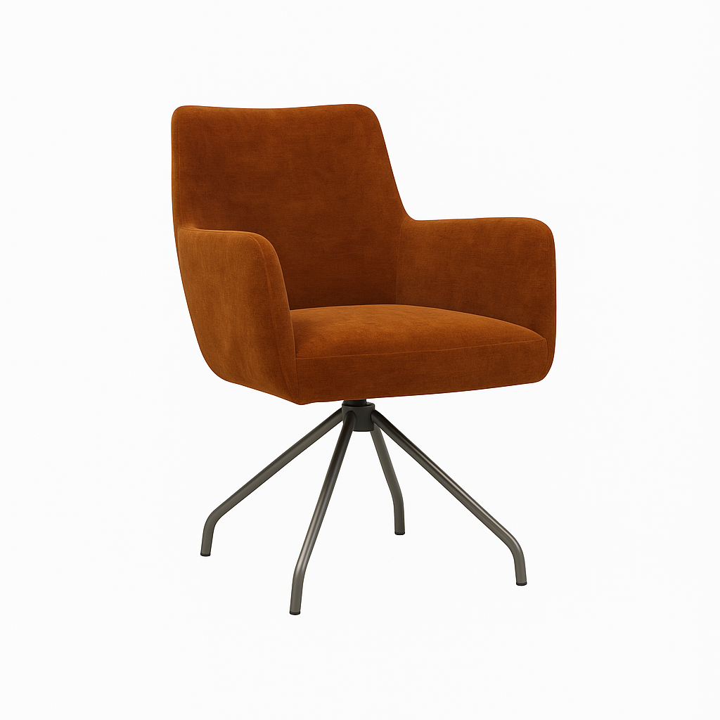 Scaun catifea GRI | model PISTA B