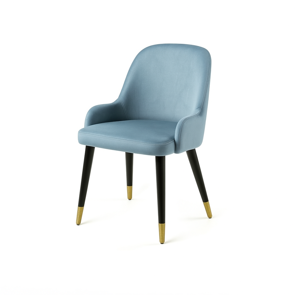 Scaun catifea VERDE | model ROCCO G