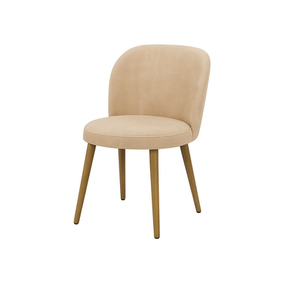 Scaun catifea GALBENA | model SAM