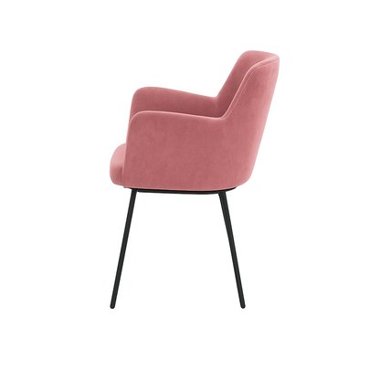 Scaun catifea ROZ | model SIGMA