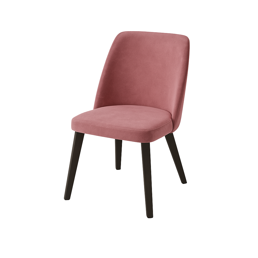 Scaun catifea GALBENA | model SOLO