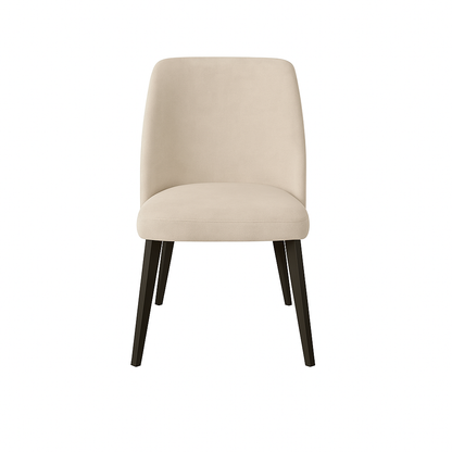 Scaun catifea GALBENA | model SOLO