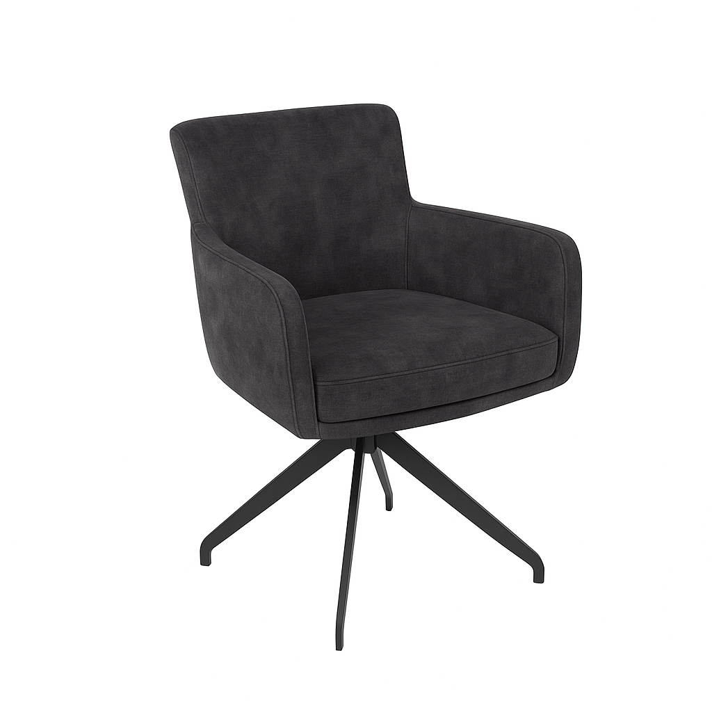 Scaun catifea VERDE | model STEFANO A