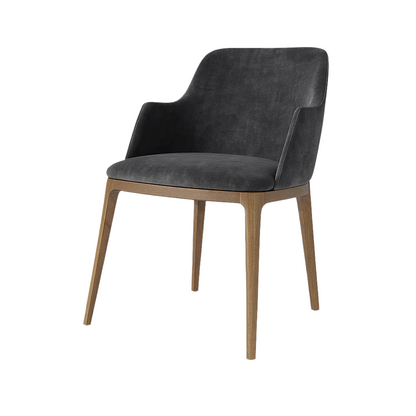 Scaun catifea GRI | model VIVI