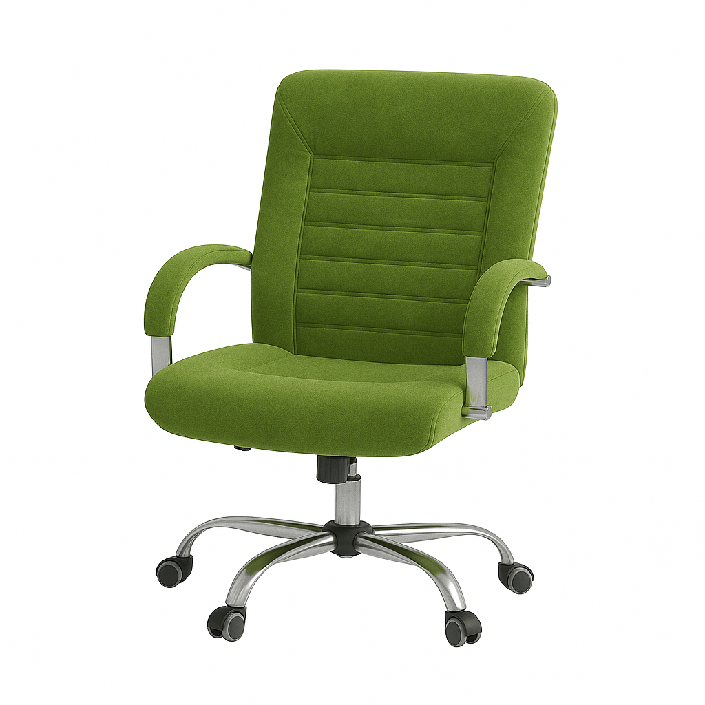 Scaun birou catifea VERDE | model DALIA O