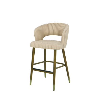 Scaun insula catifea ALBASTRA | model THOMAS