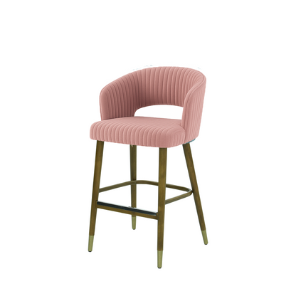 Scaun insula catifea BEJ | model THOMAS