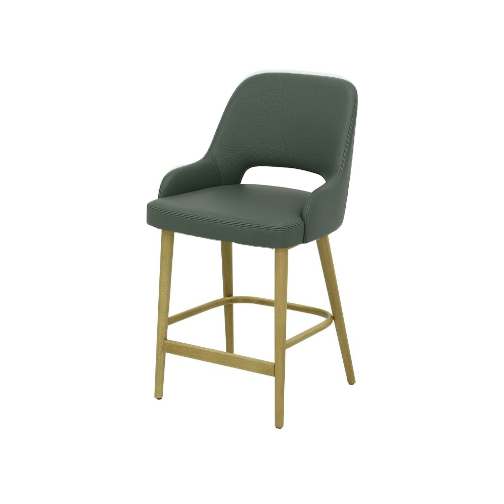 Scaun bar piele naturala | model HUGO