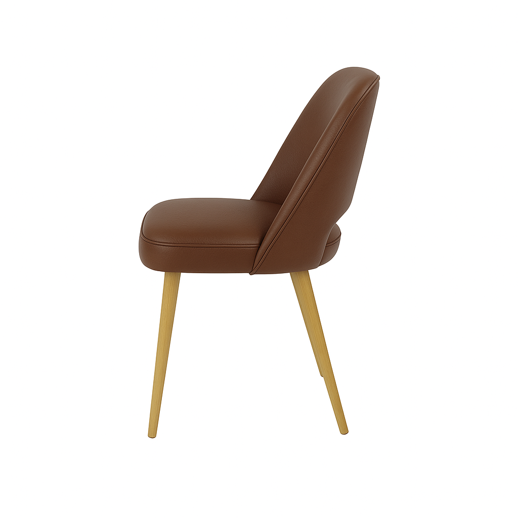 Scaun piele ALBA | model HUGO