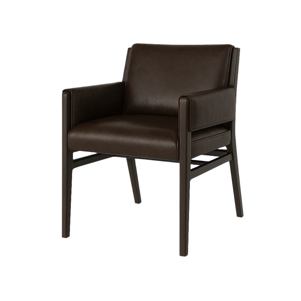 Scaun piele MARO INCHIS | model CELIO