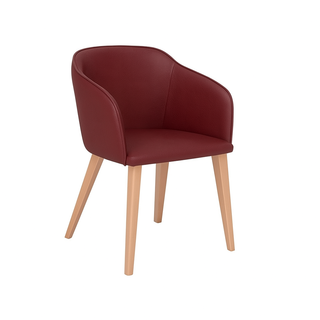 Scaun piele MARO | model CROCO