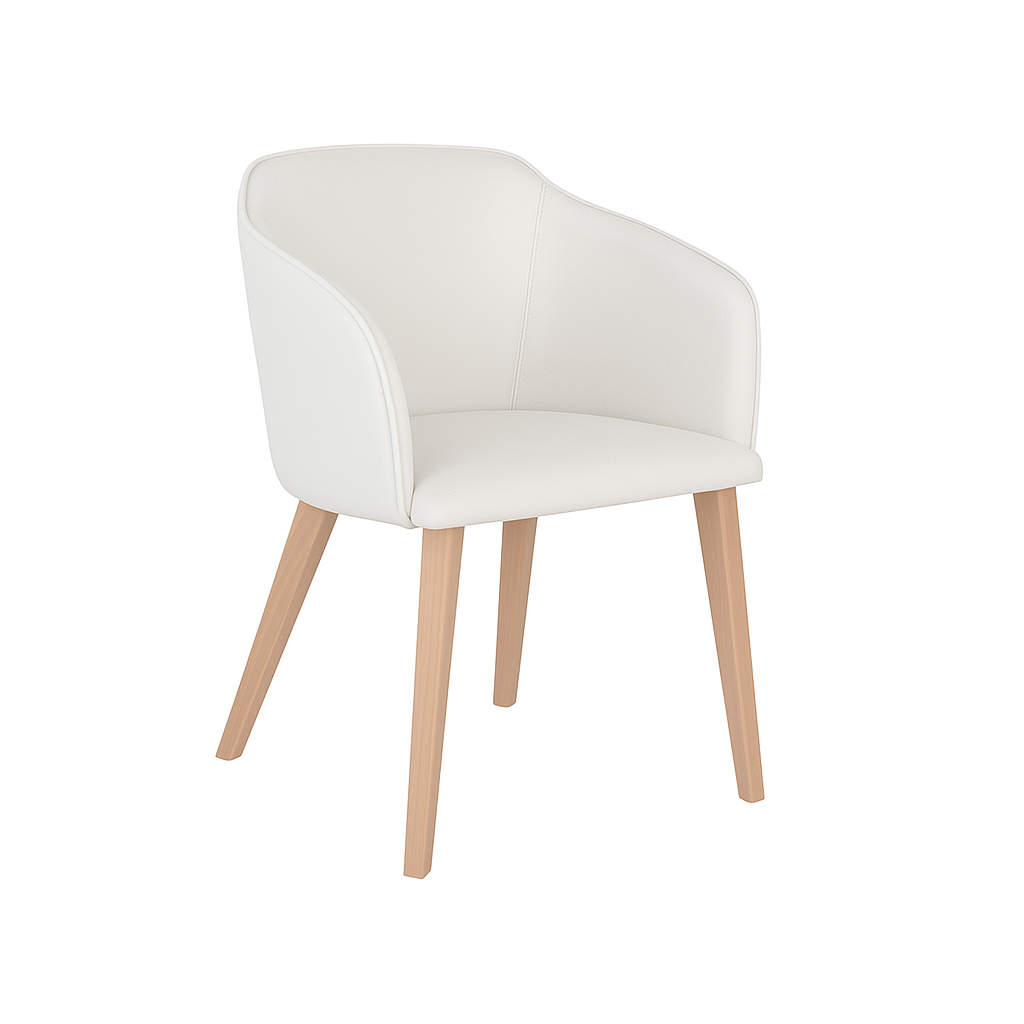 Scaun piele MARO | model CROCO