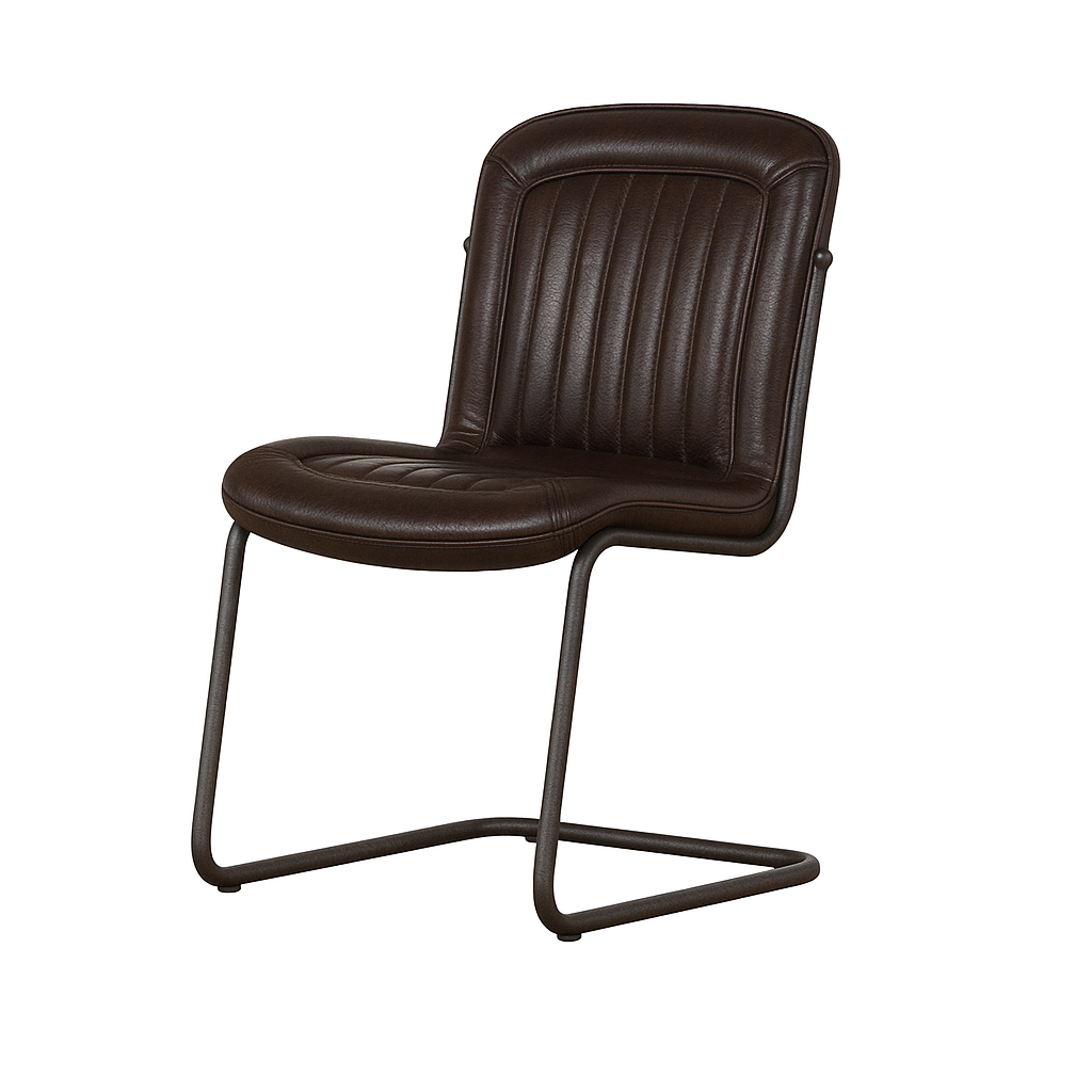 Scaun piele MARO INCHIS | model POV