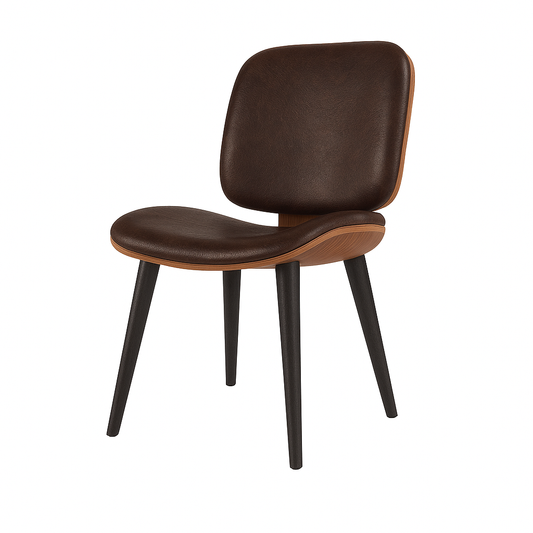 Scaun piele MARO INCHIS | model RAUL