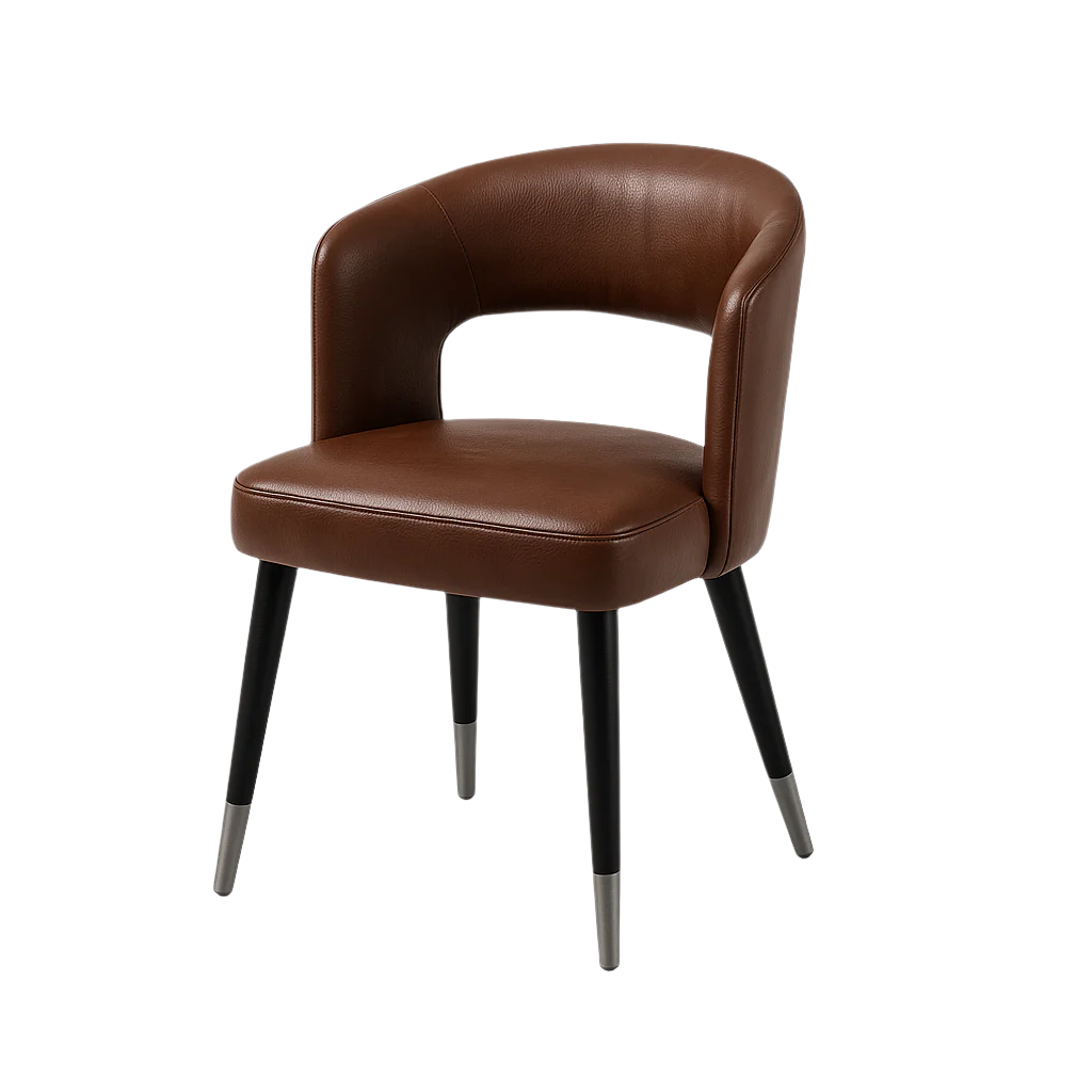 Scaun piele VERDE | model SANDY