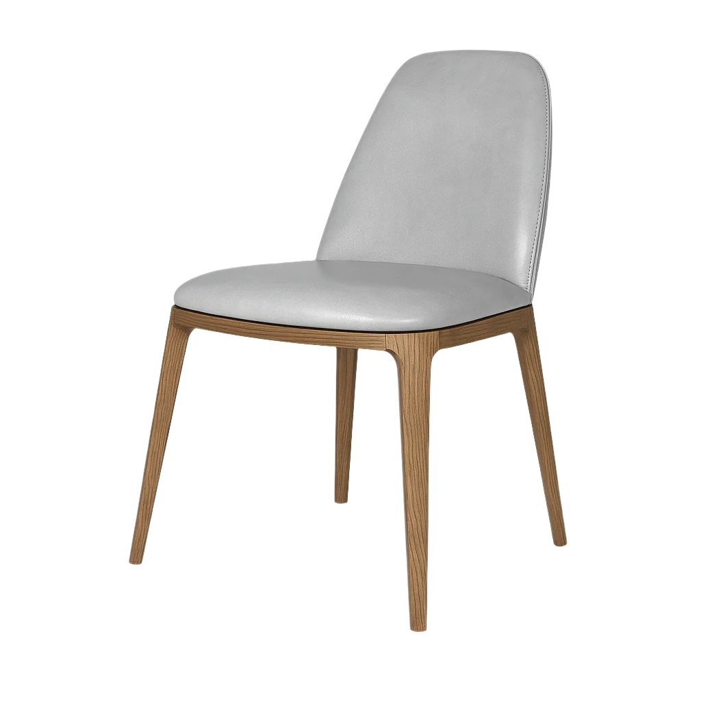 Scaun piele GRI | model VIVI NA