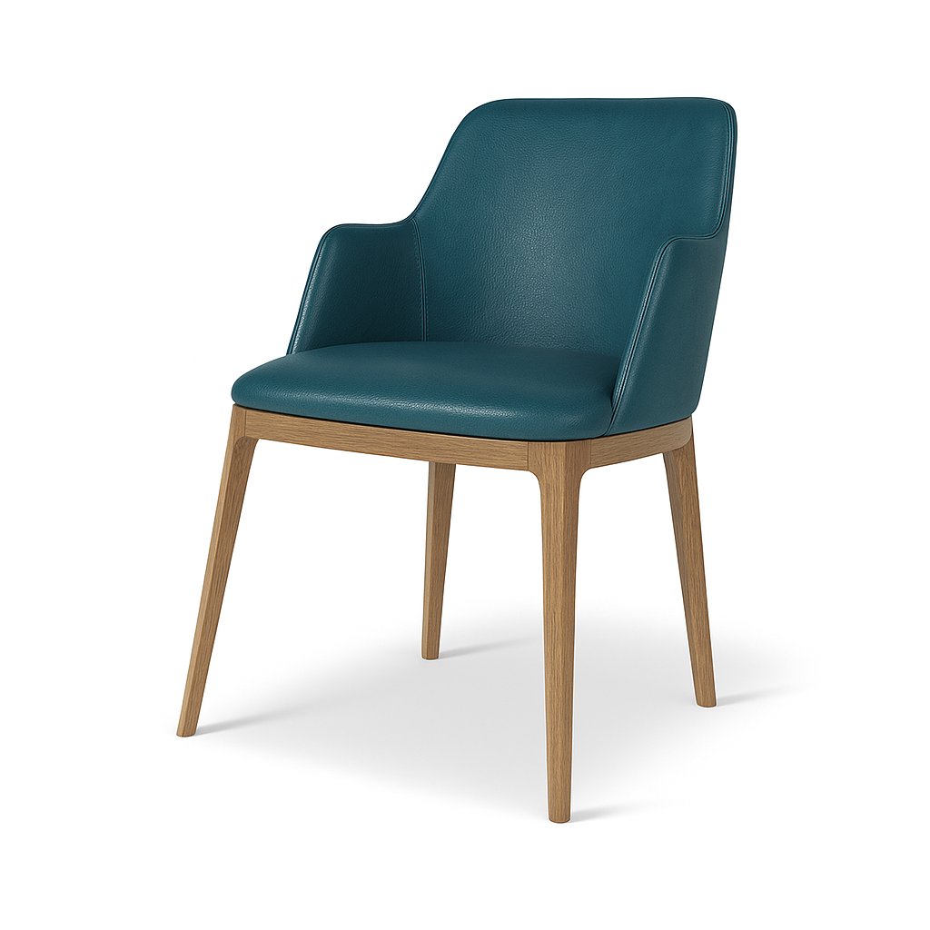 Scaun piele TURCOAZ | model VIVI