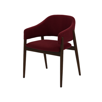 Scaun catifea VERDE | model ALBA